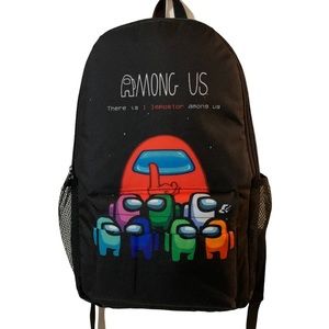 Among Us Black Backpack